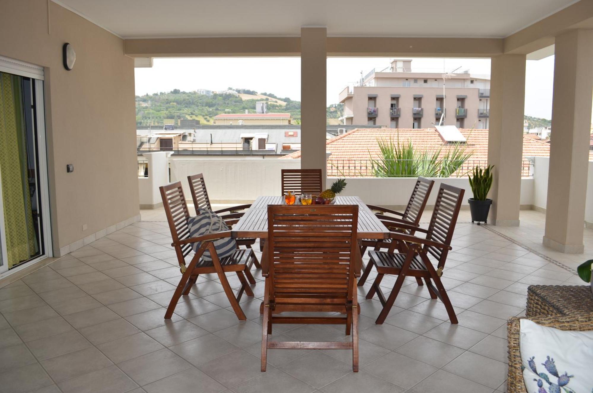 Residence Costa Alba Adriatica Esterno foto