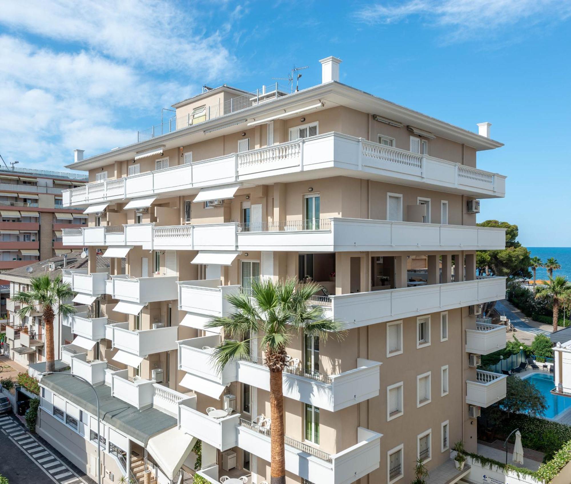 Residence Costa Alba Adriatica Esterno foto